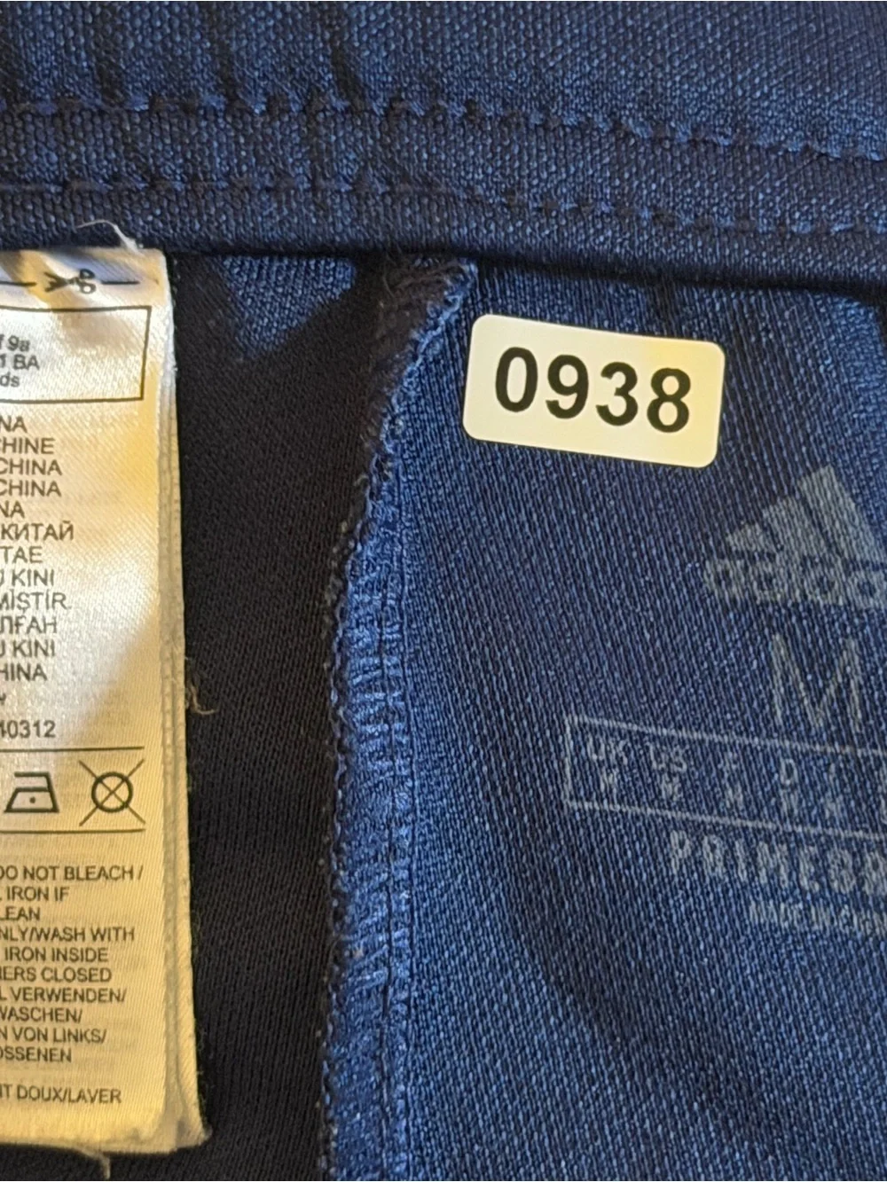 Adidas AeroReady Tiro Navy Athletic Track Pants Men’s Medium